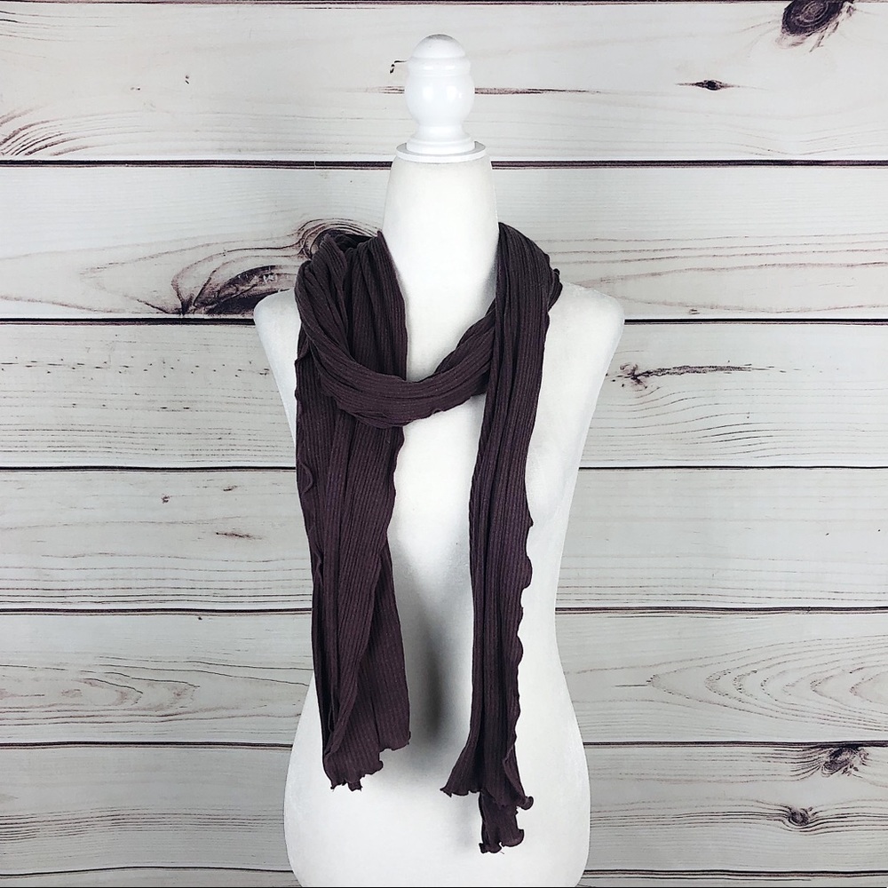 2/$10 Sal Saum For Freedom Lilac Ribbed Boho Scarf